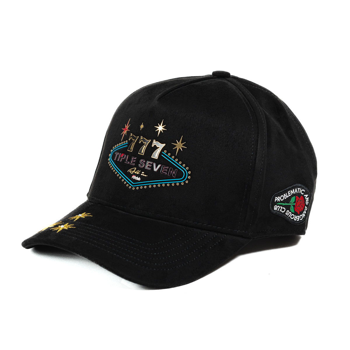 Tiple Seven 777 Snapback Gamuza ALL IN x PDClub®