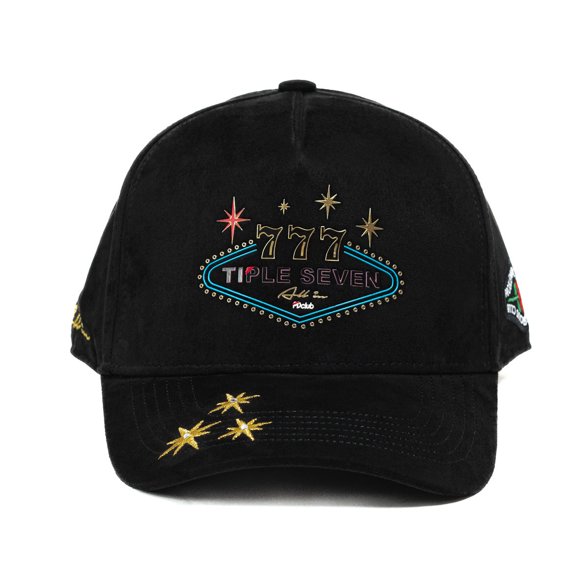 Tiple Seven 777 Snapback Gamuza ALL IN x PDClub®