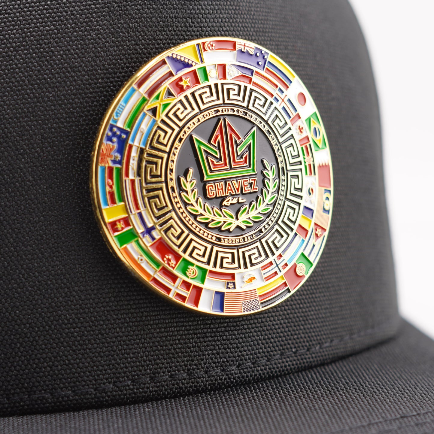 El gran Campeón Curva SnapBack Negra