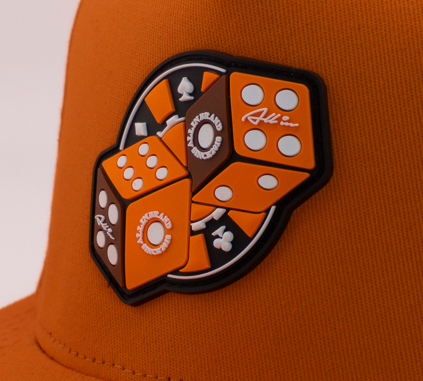 Orange Craps Snapback