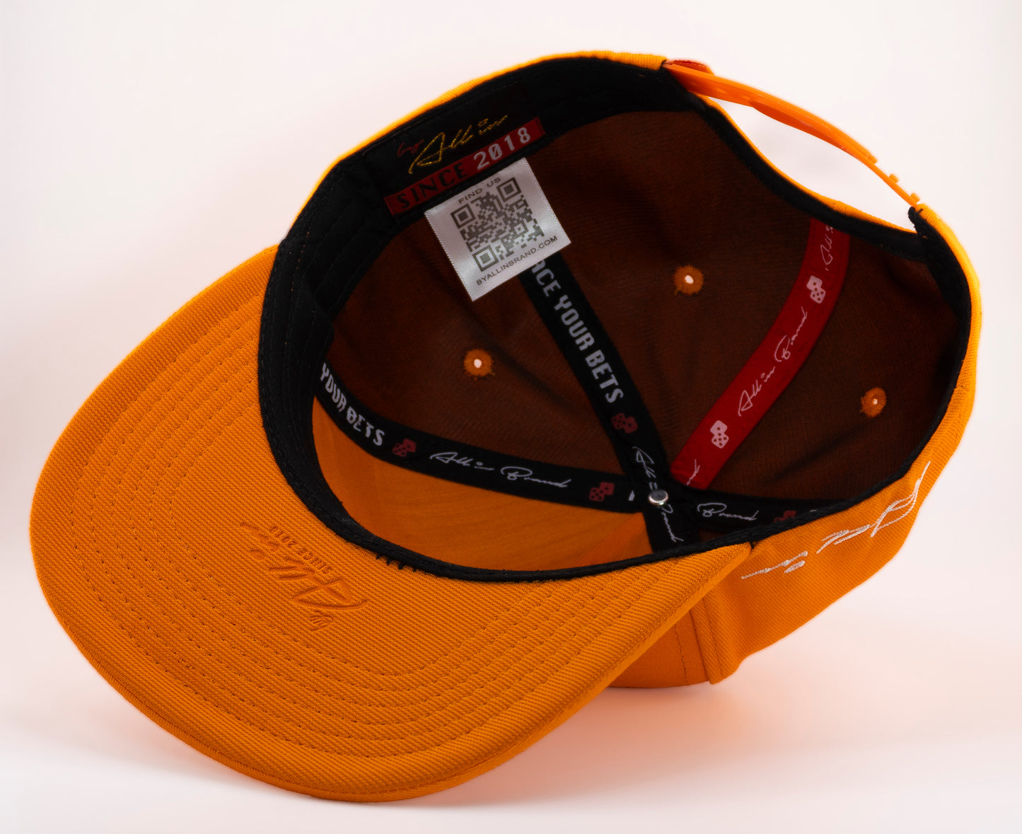 Orange Craps Snapback