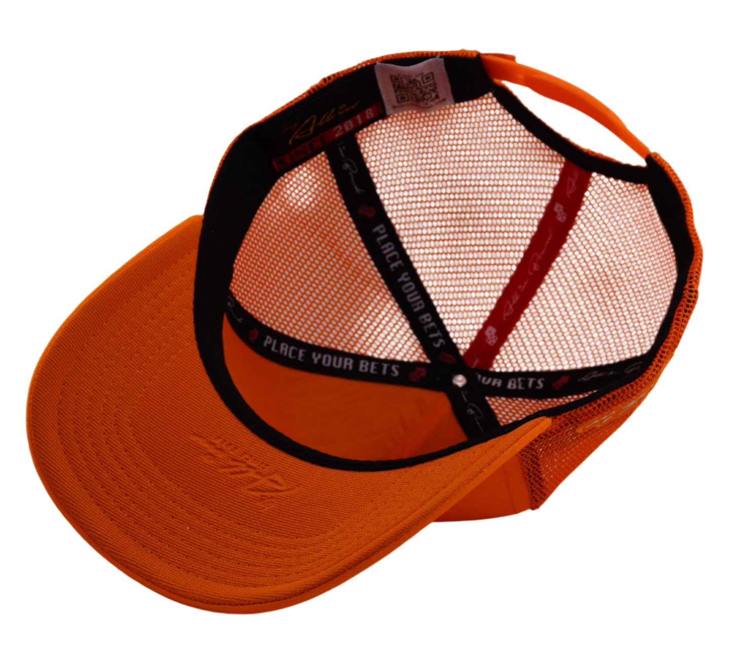 Orange Craps Trucker
