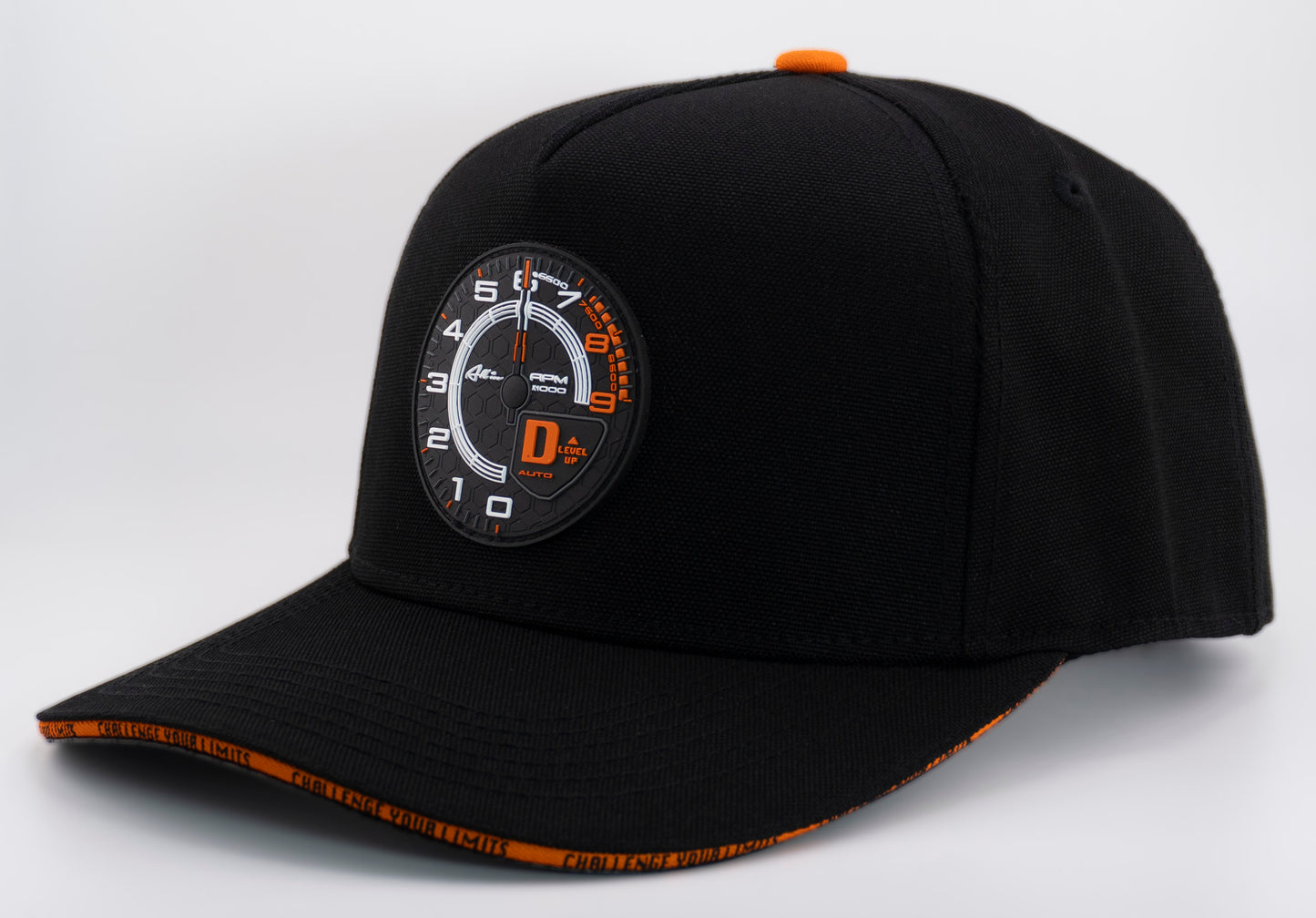 Horsepower Snapback Black & Orange