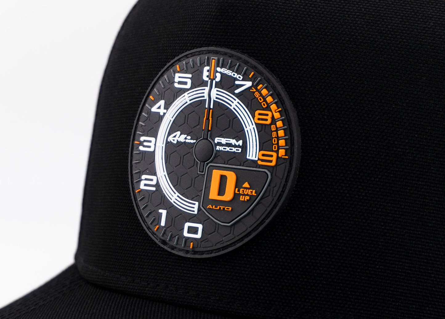 Horsepower Snapback Black & Orange