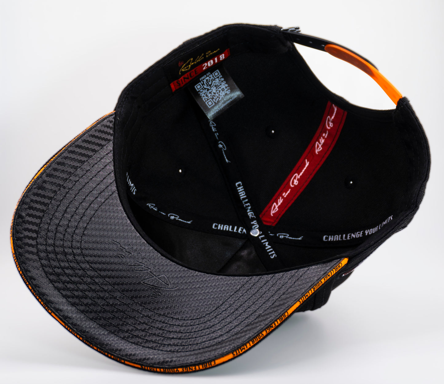 Horsepower Snapback Black & Orange