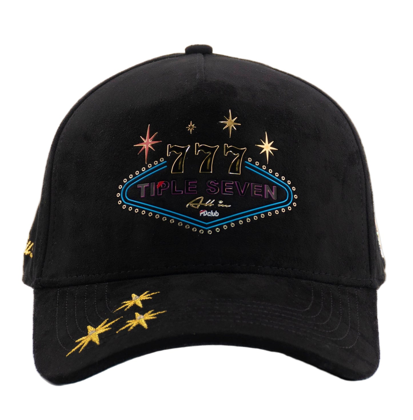 Tiple Seven 777 Snapback Gamuza ALL IN x PDClub®