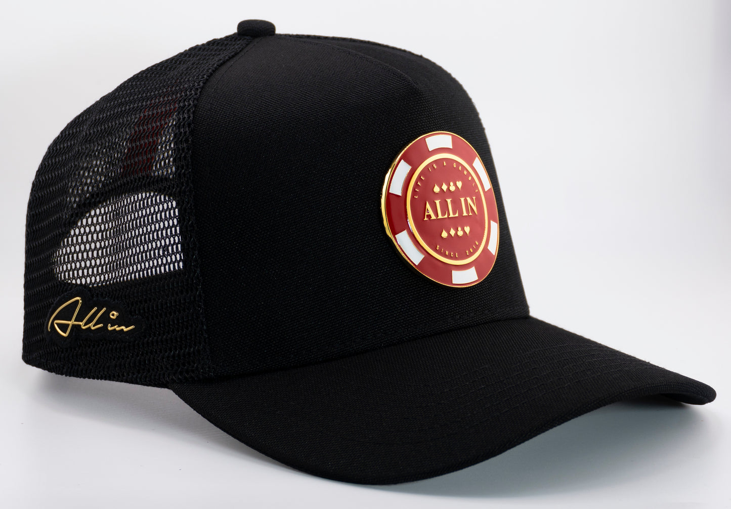 Pilot Pin Red Trucker Cap®