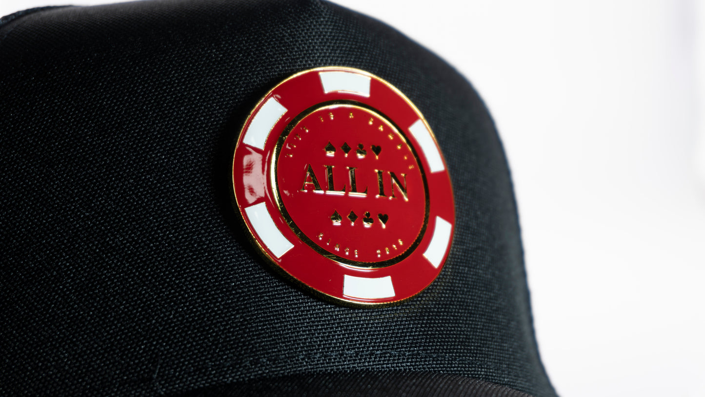 Pilot Pin Red Trucker Cap®