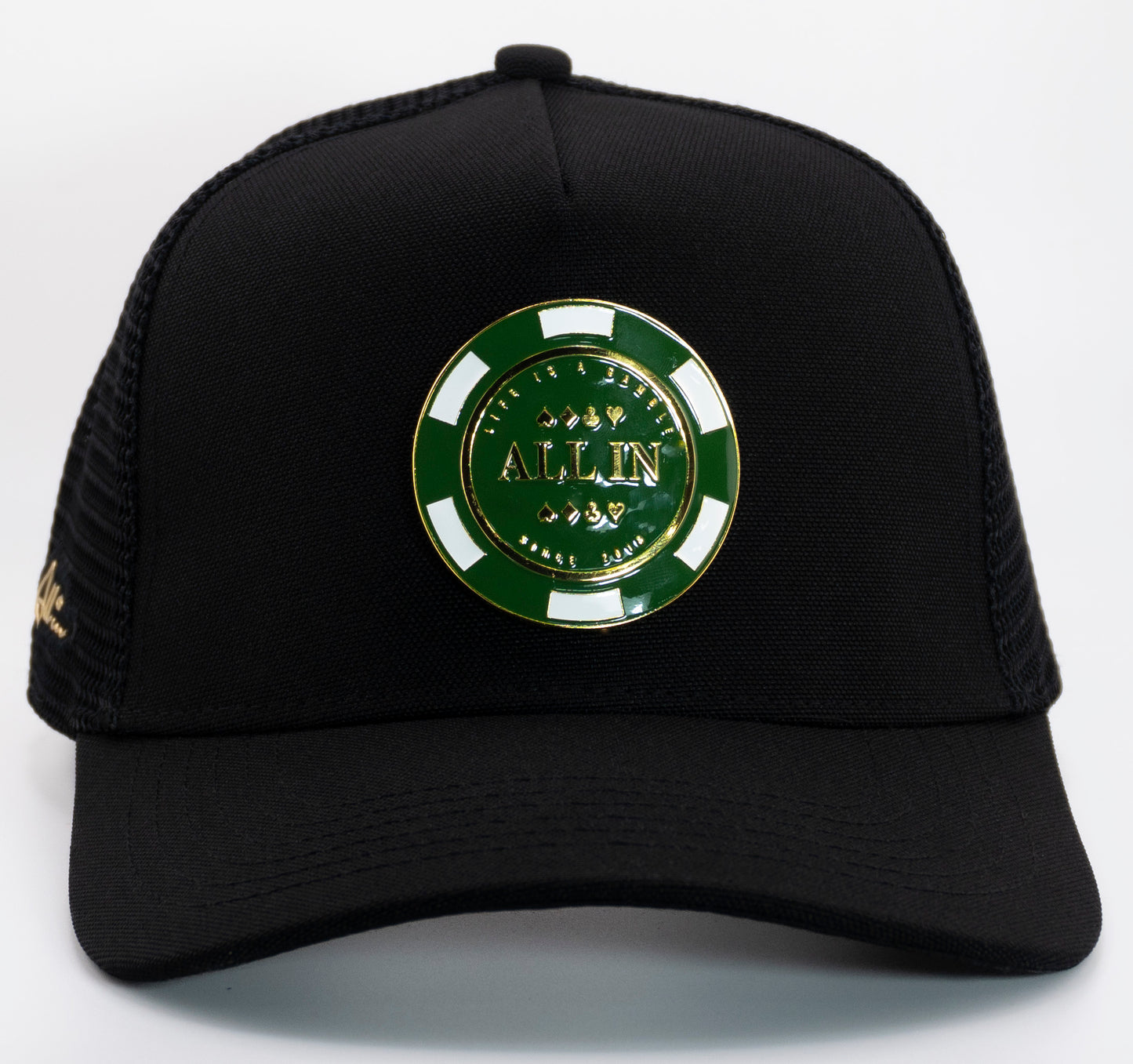 Pilot Pin Green Trucker Cap®