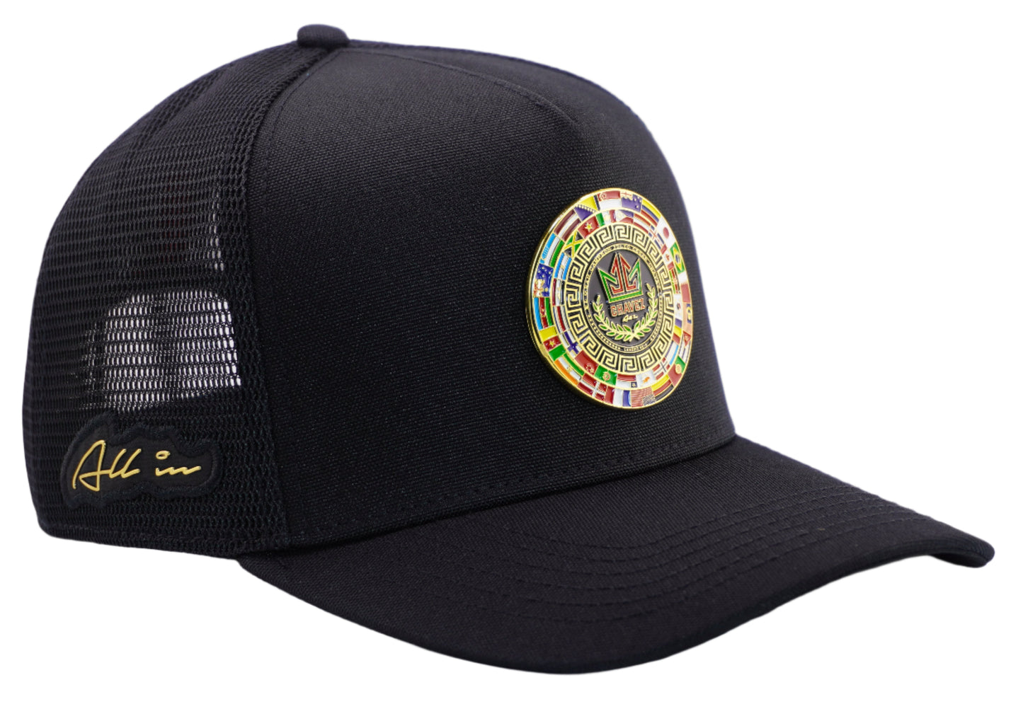 El gran Campeón TruckerCap Negra