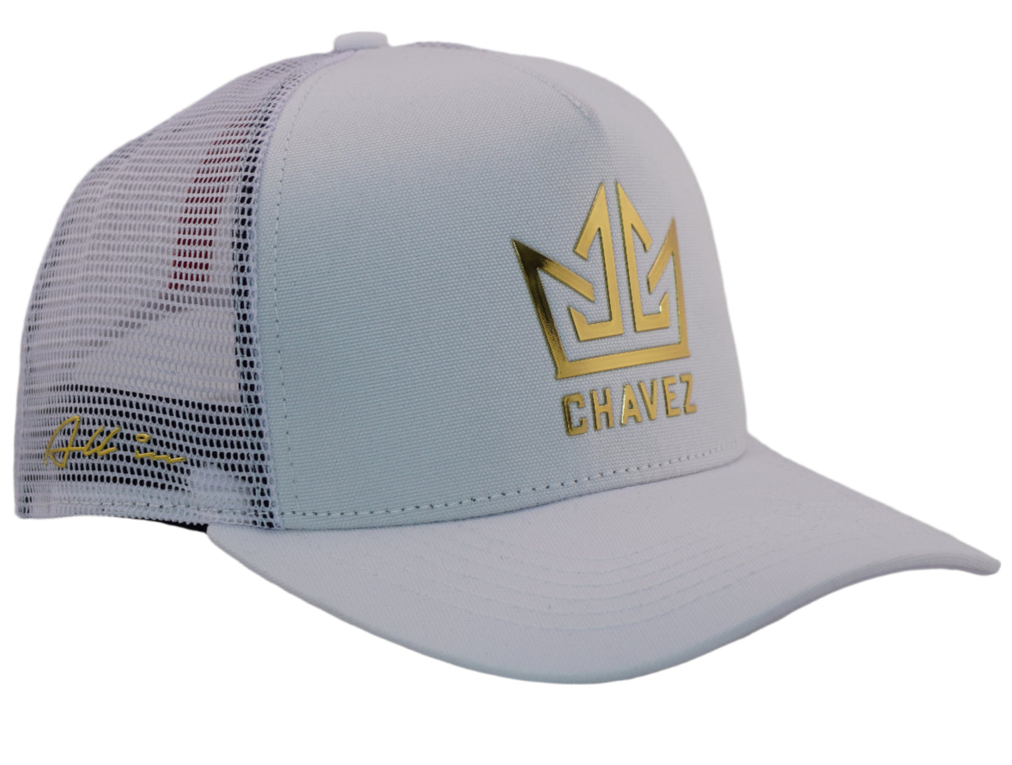 Golden Chávez Blanca Truckercap