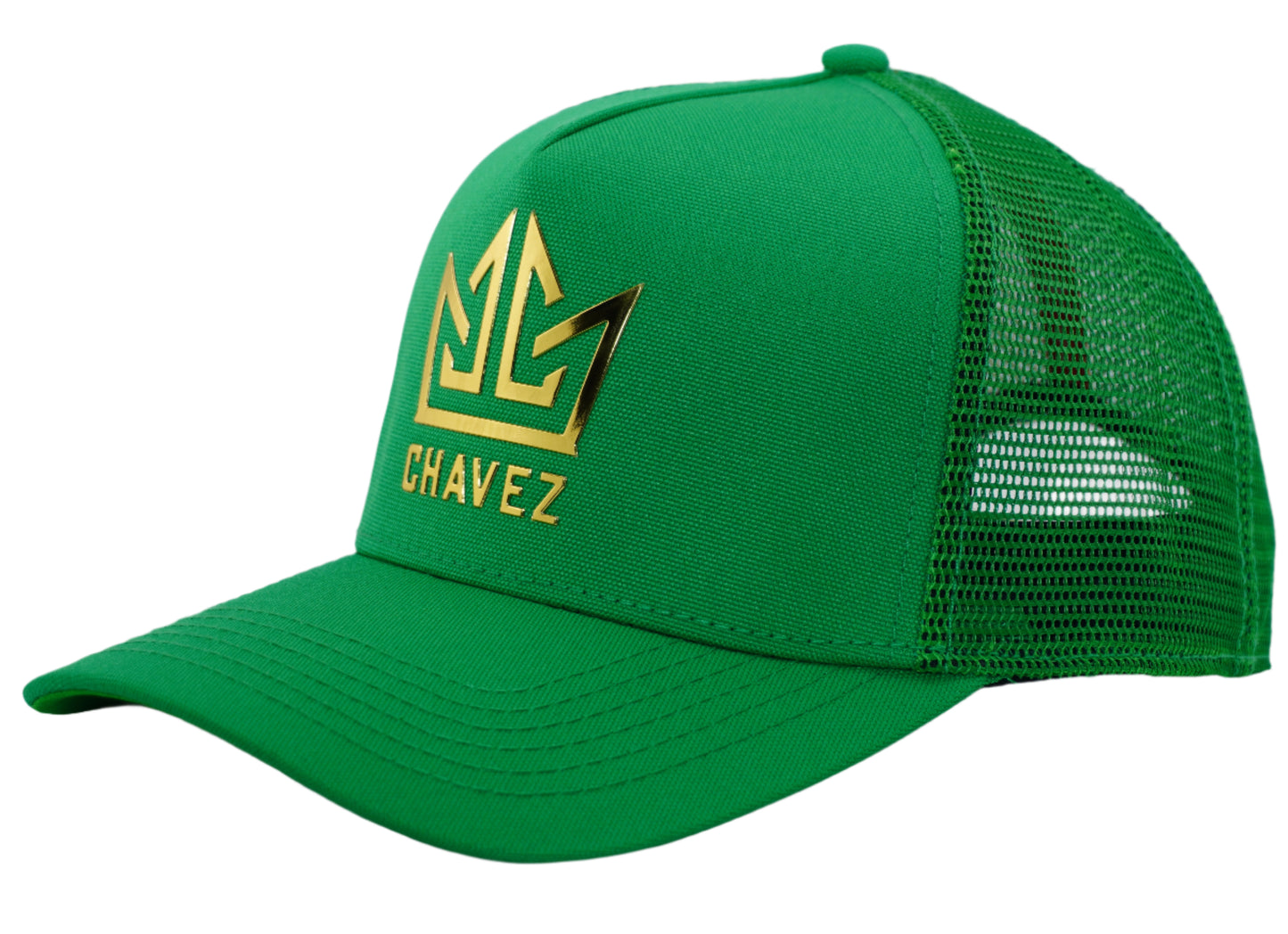 Golden Chávez Verde TruckerCap