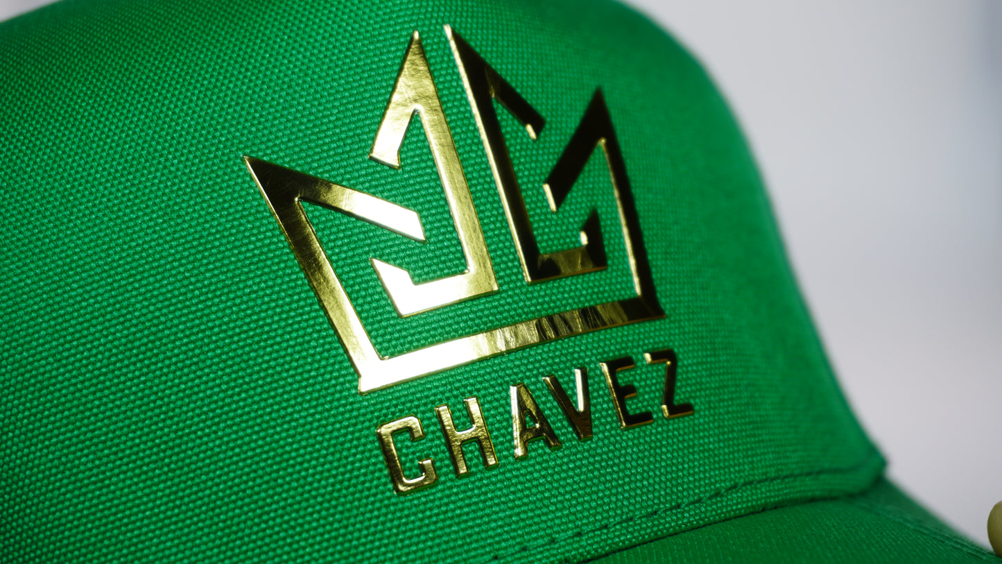 Golden Chávez Verde TruckerCap