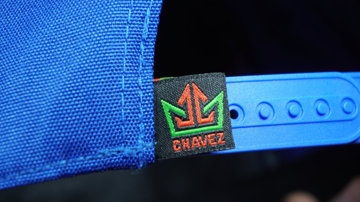 Chibi Chávez Azul Snapback