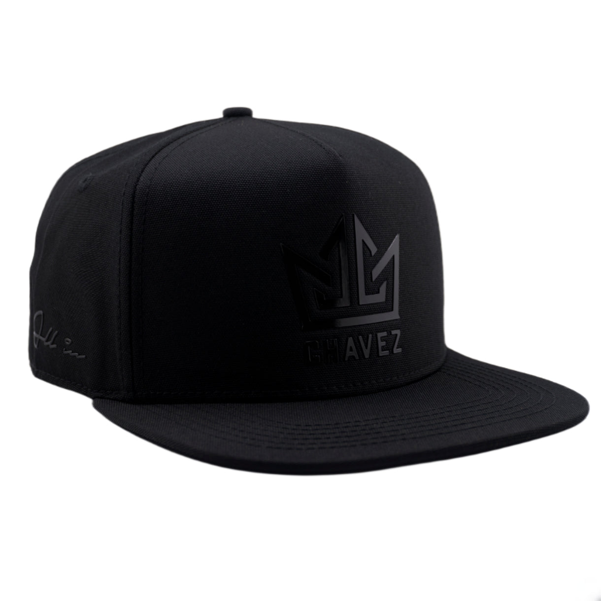 Chávez Black Snapback