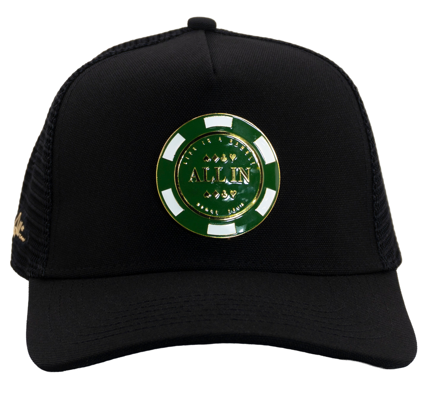 Pilot Pin Green Trucker Cap®
