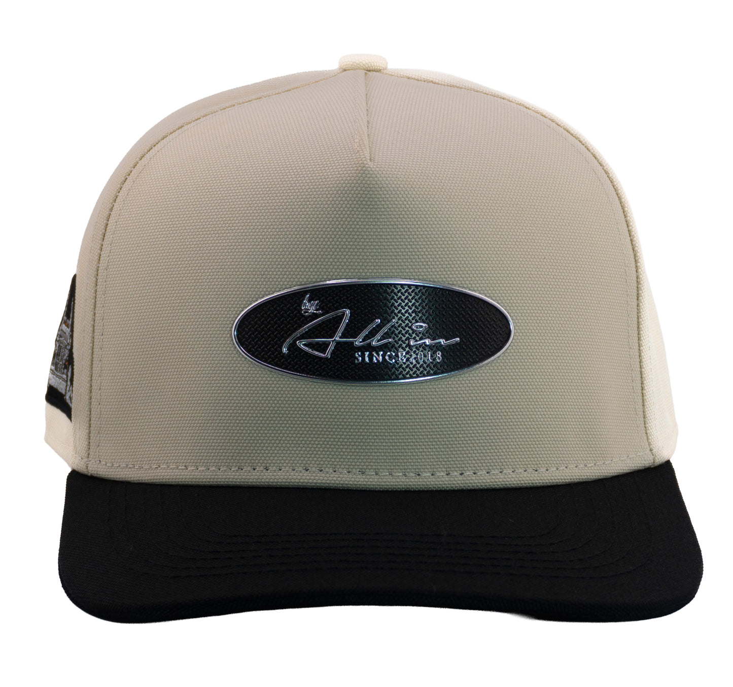 Sexy Chrome Snapback Beige and Black