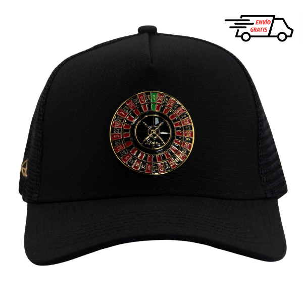 Black Lucky Roulette TruckerCap®