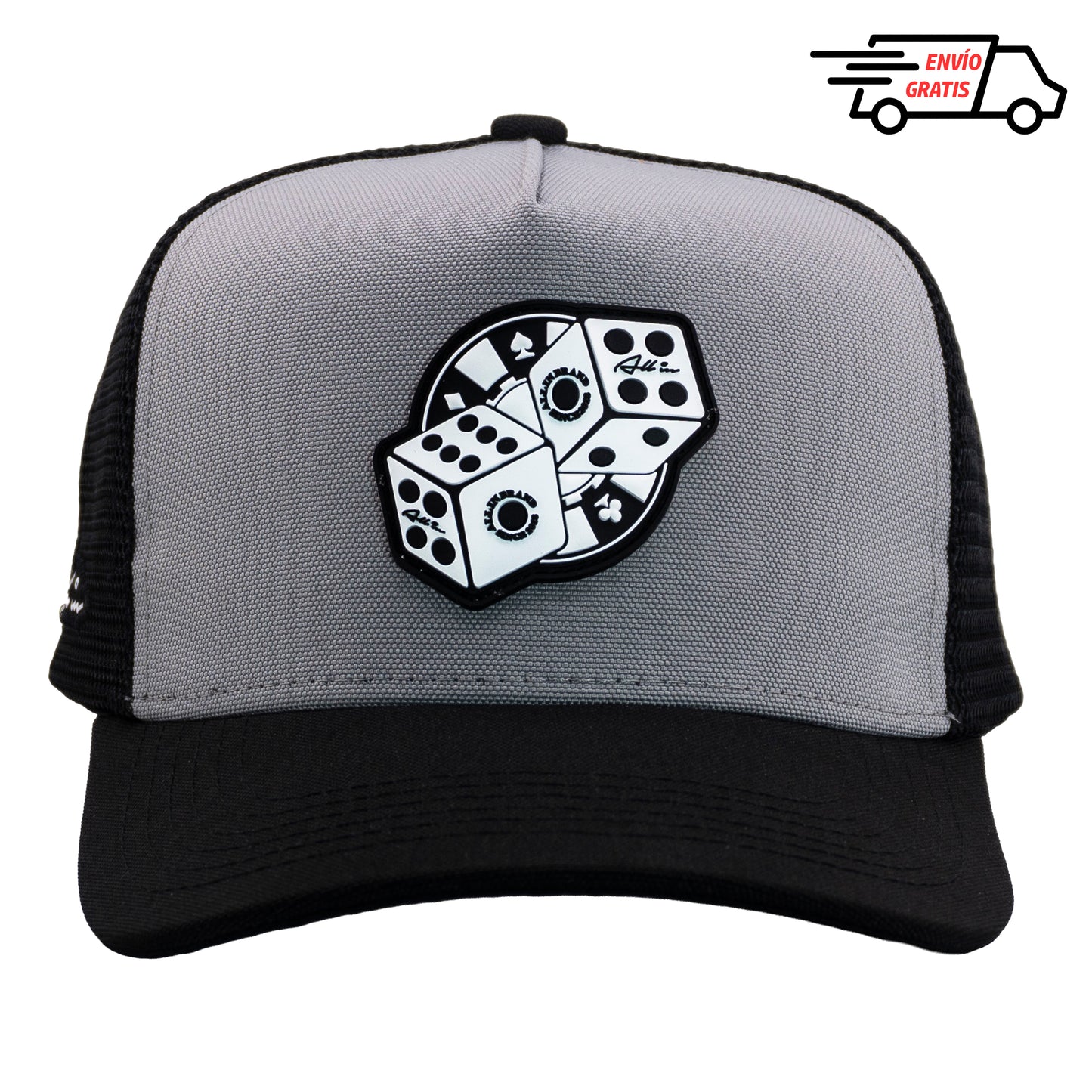 Grey Craps Truckercap