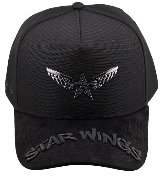 Star Wings Black Snapback®