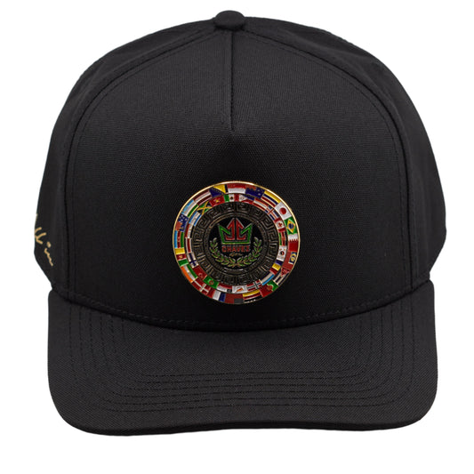 El gran Campeón Curva SnapBack Negra
