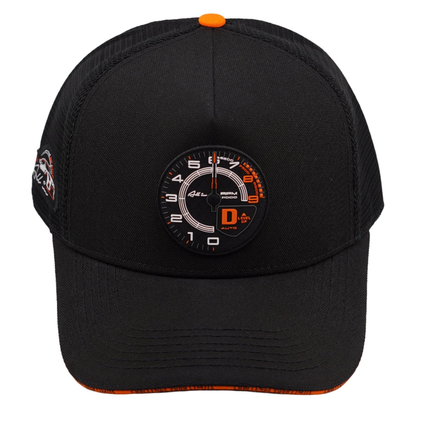 Horsepower Black & Orange Truckercap