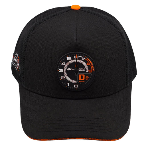 Horsepower Black & Orange Truckercap