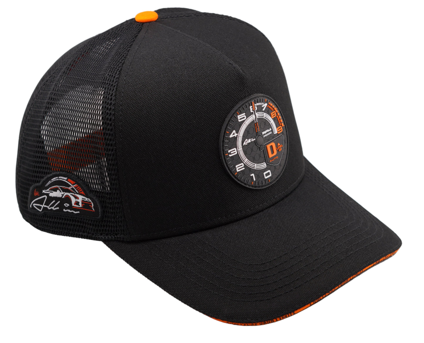 Horsepower Black & Orange Truckercap