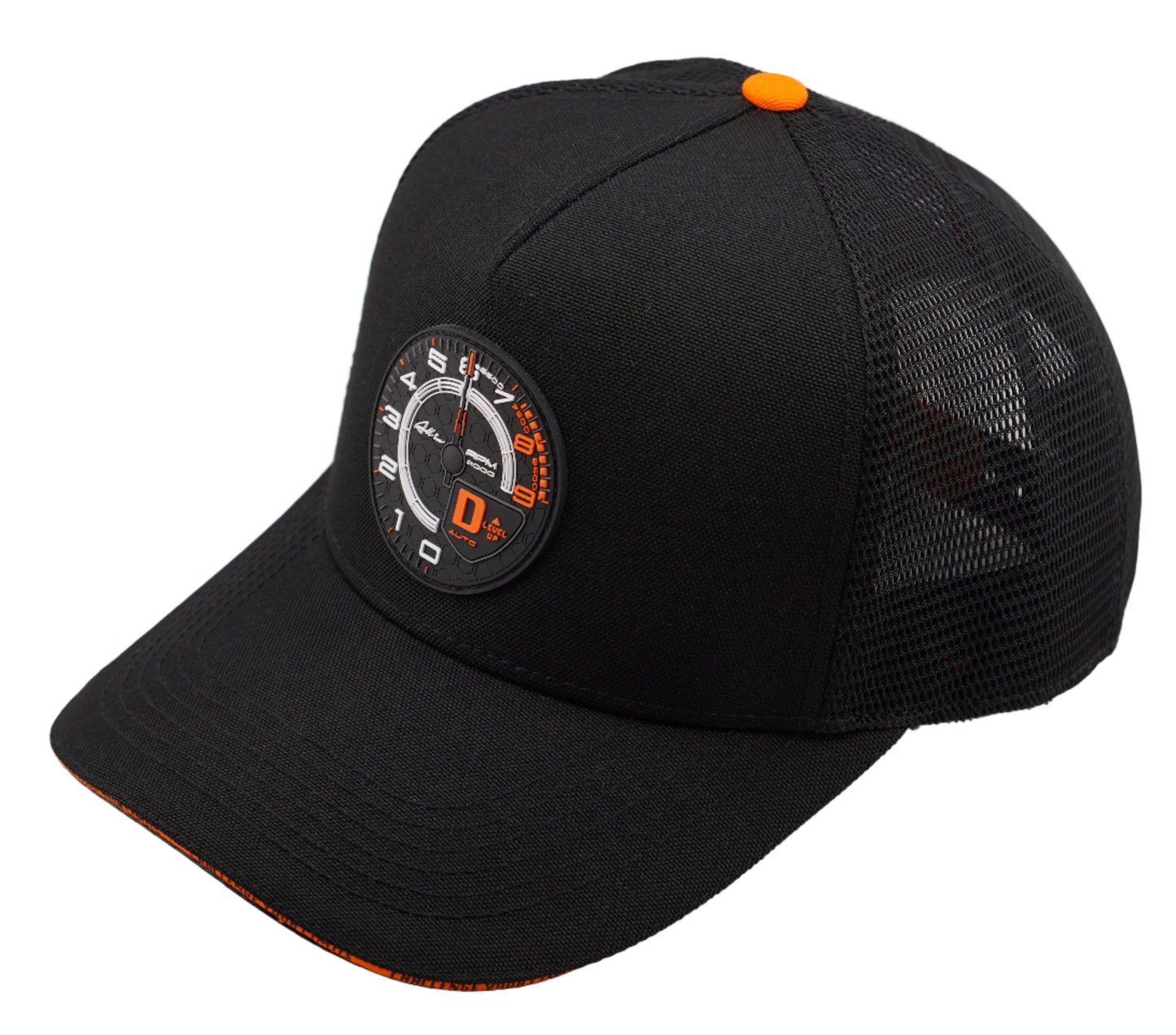 Horsepower Black & Orange Truckercap