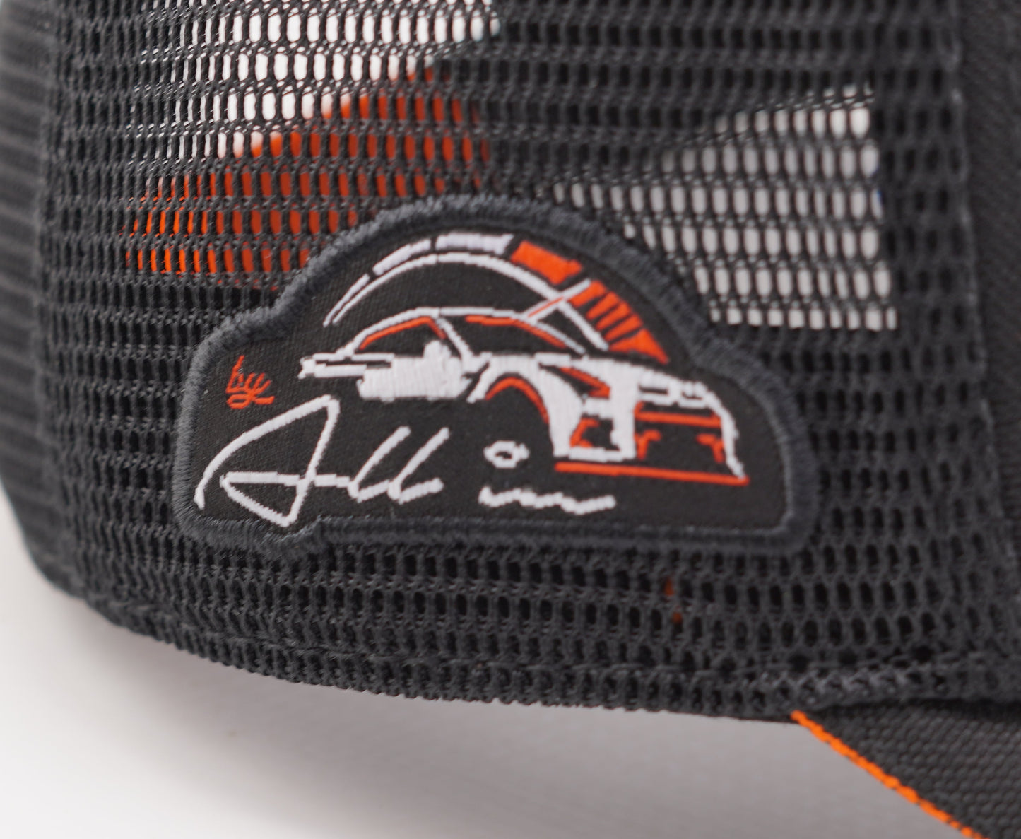 Horsepower Black & Orange Truckercap