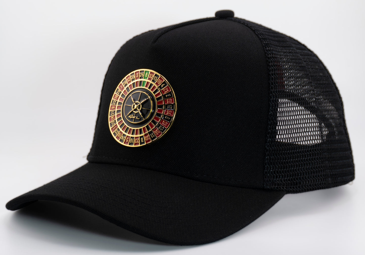 Black Lucky Roulette TruckerCap®