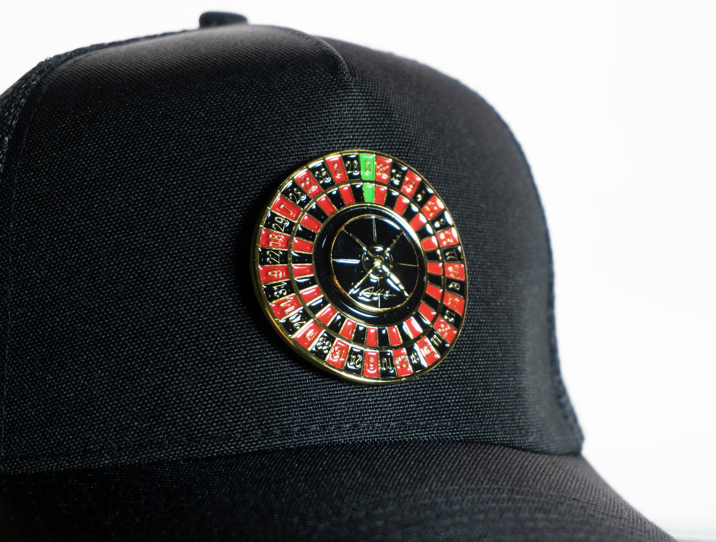Black Lucky Roulette TruckerCap®