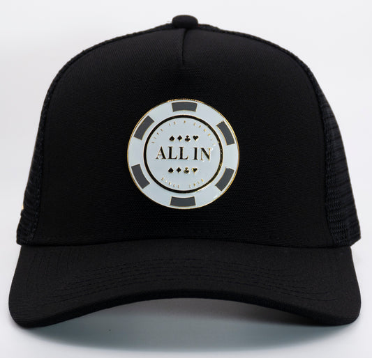 Pilot Pin White Trucker Cap®