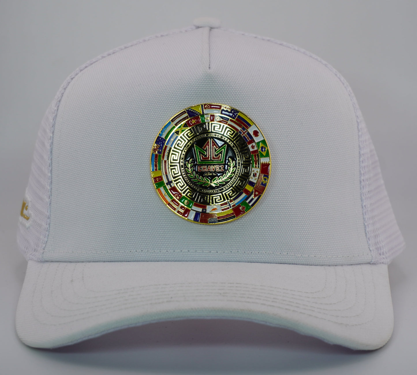 El gran Campeón TruckerCap Blanca