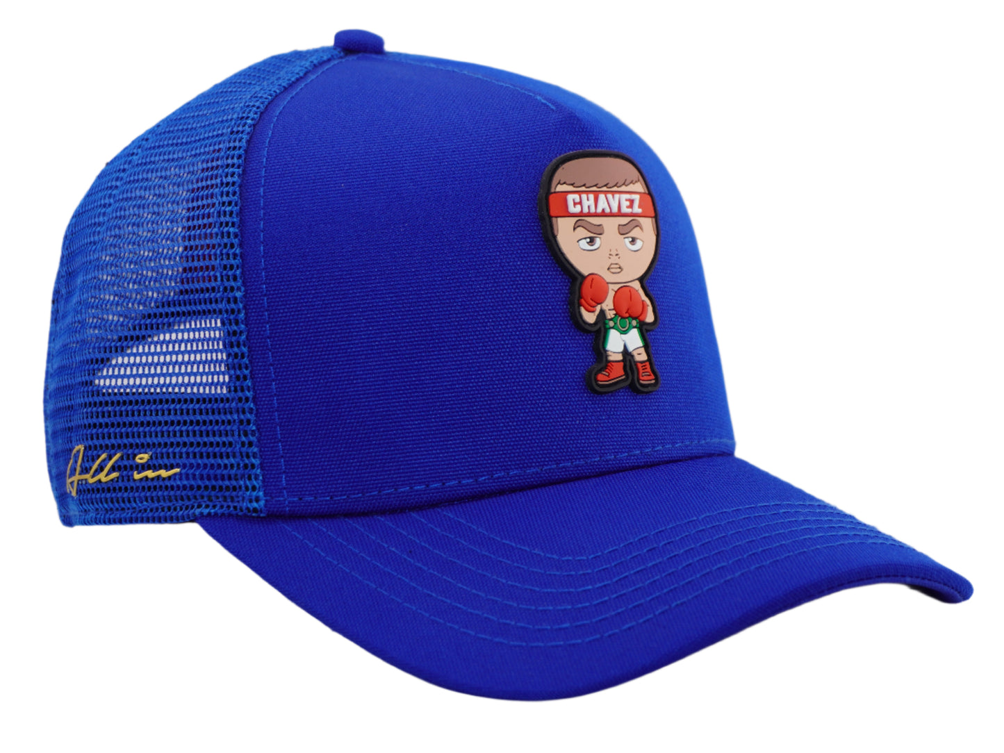Chibi Chávez Azul Truckercap