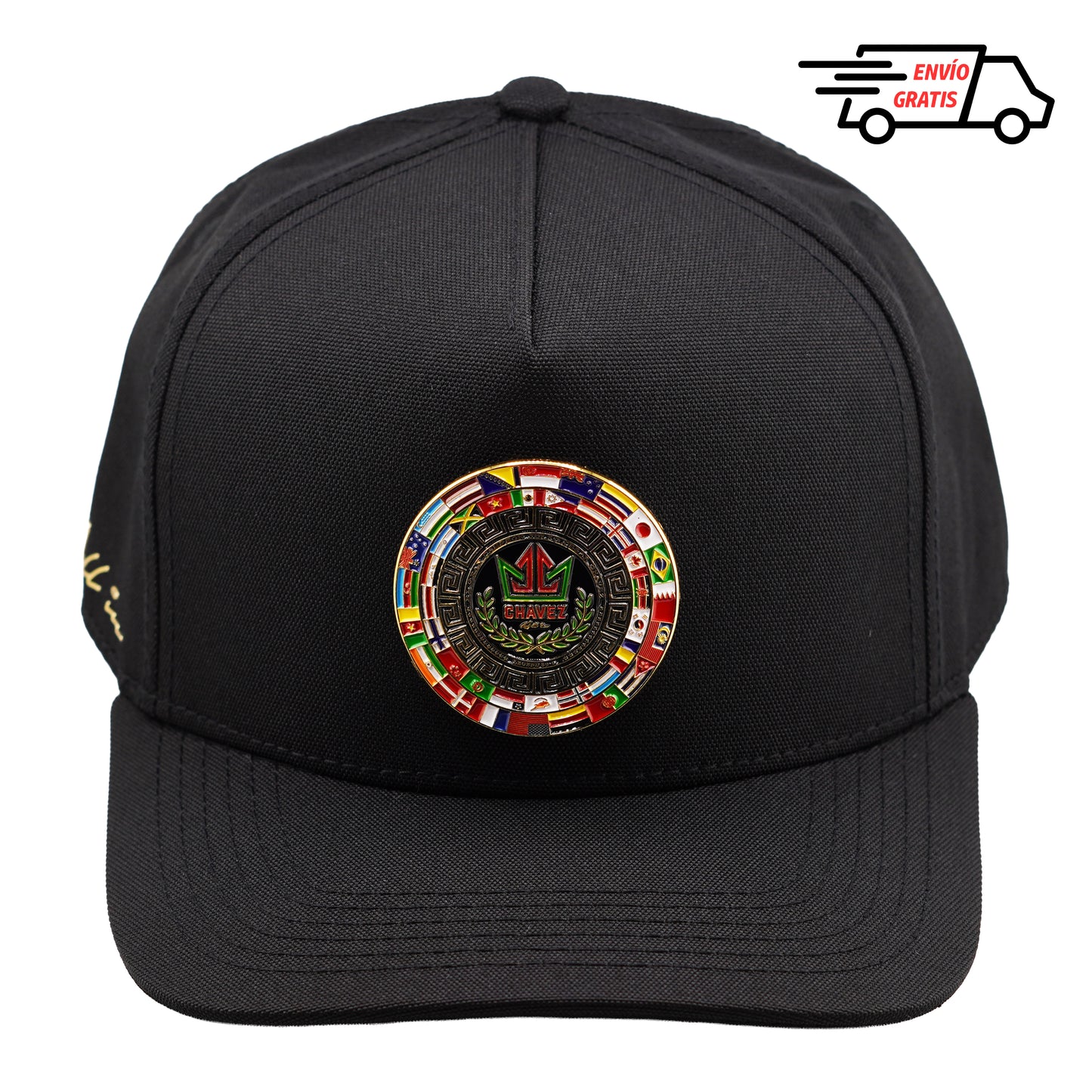 El Gran Campeón Curva SnapBack Negra