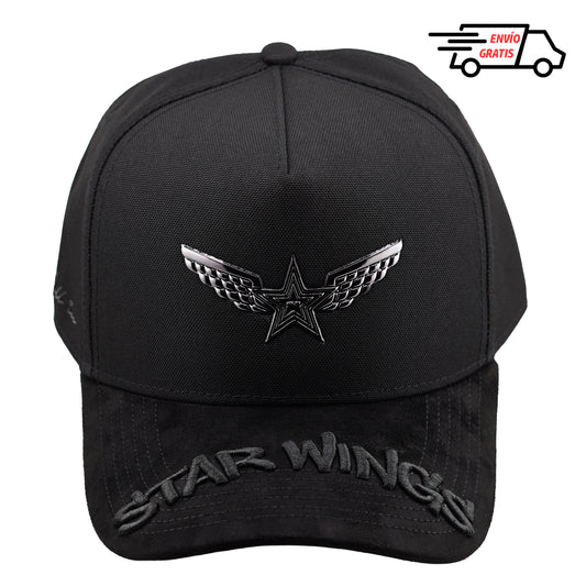 Star Wings Black Snapback®