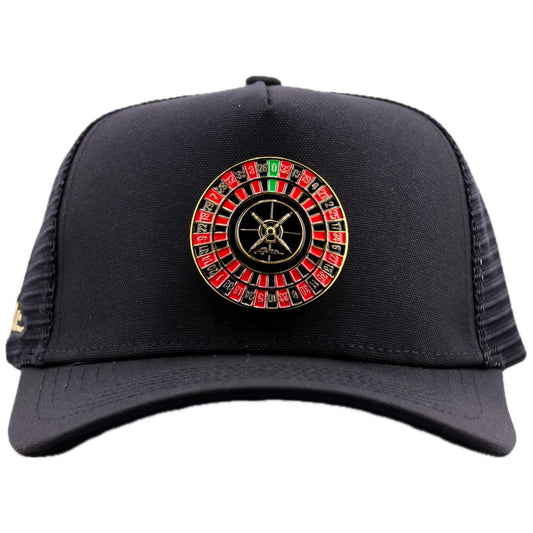 Black Lucky Roulette TruckerCap®