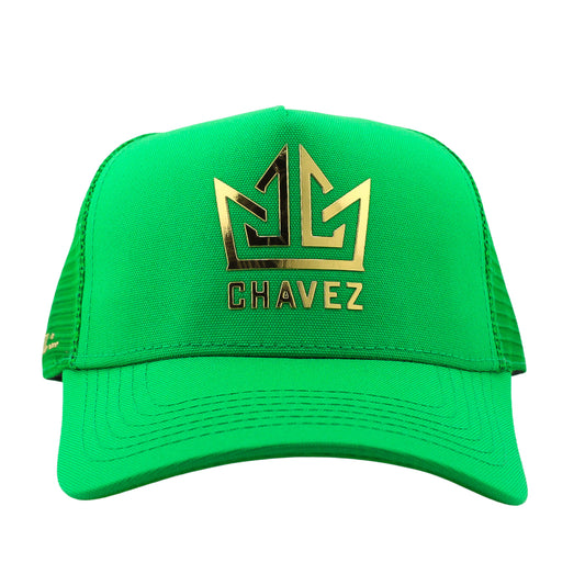 Golden Chávez Verde TruckerCap