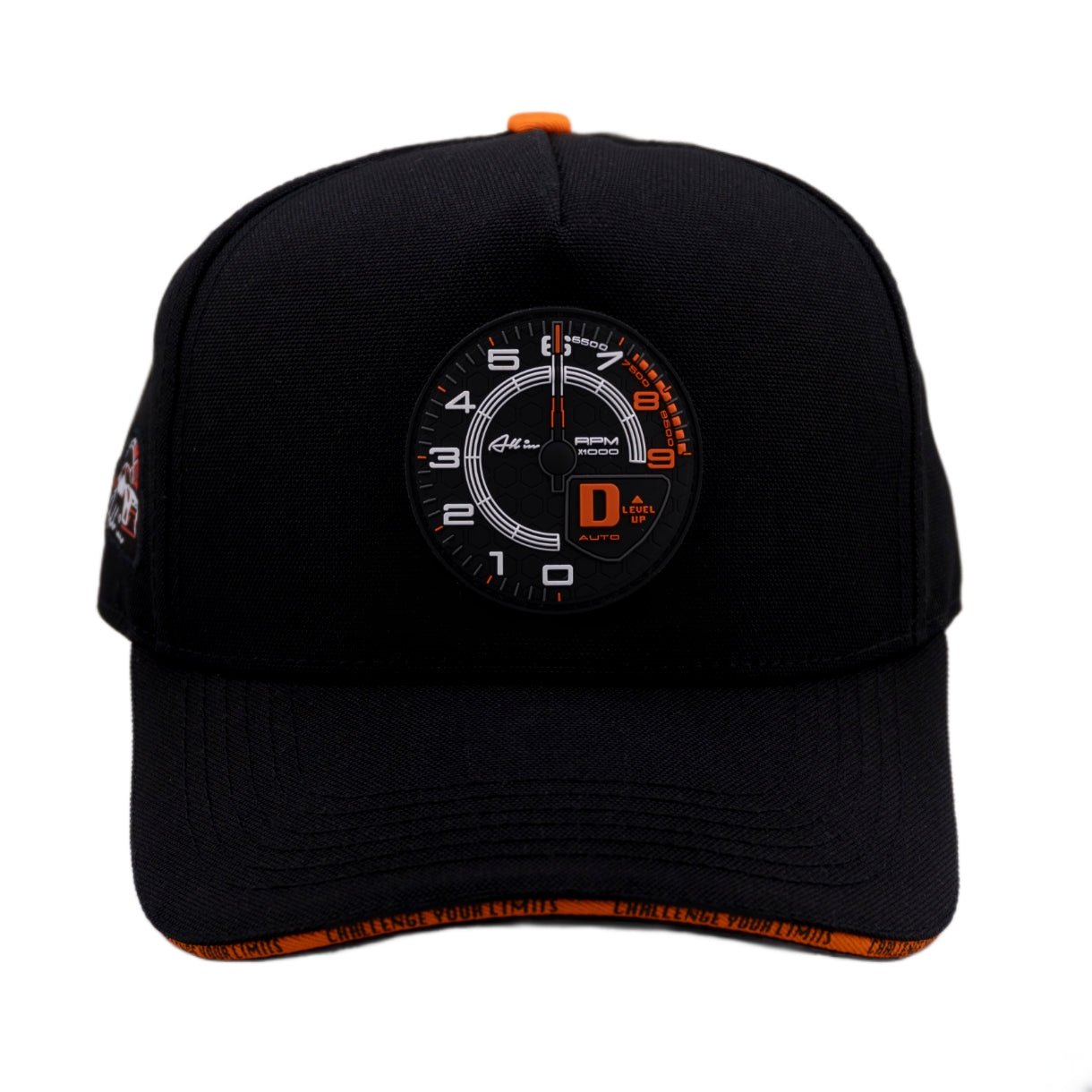 Horsepower Snapback Black & Orange