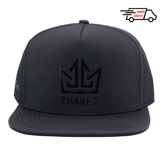 Chávez Black Snapback