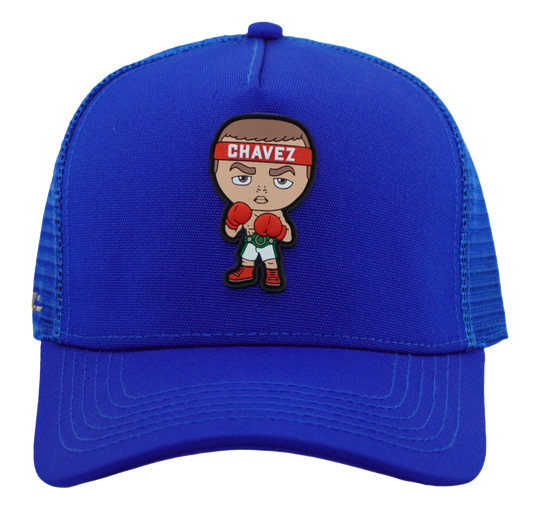 Chibi Chávez Azul Truckercap