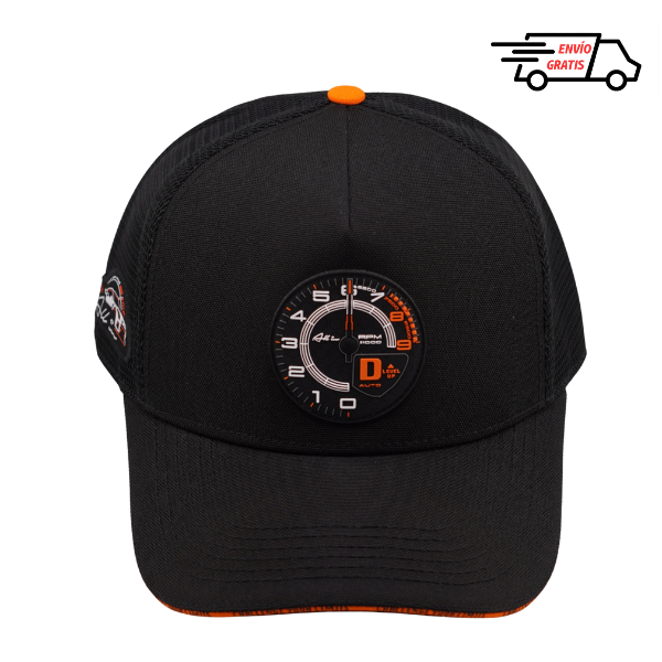 Horsepower Black & Orange Truckercap