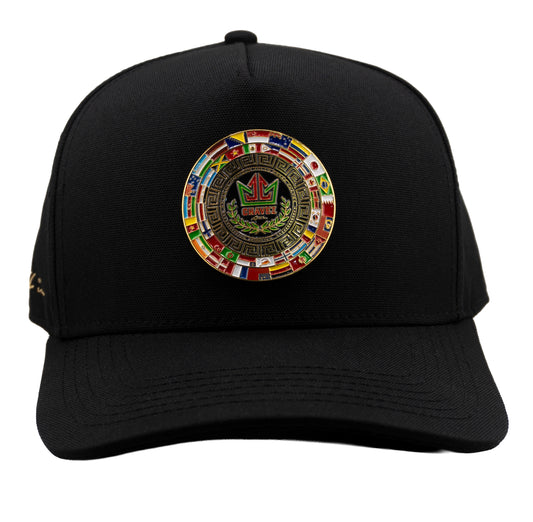 El gran Campeón Curva SnapBack Negra