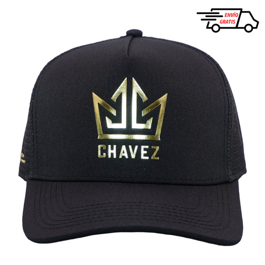 Golden Chávez Negra TruckerCap