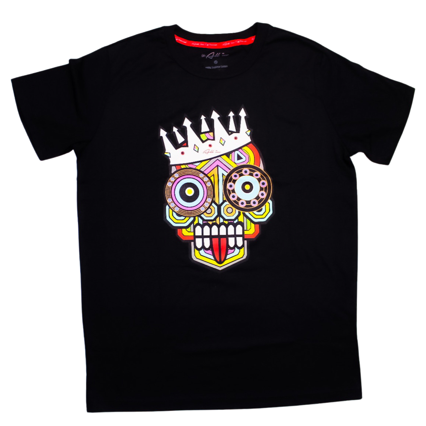 Playera King Maya Colors Negra®